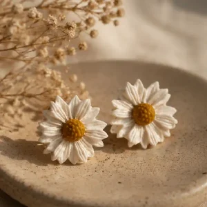 summer daisy clips